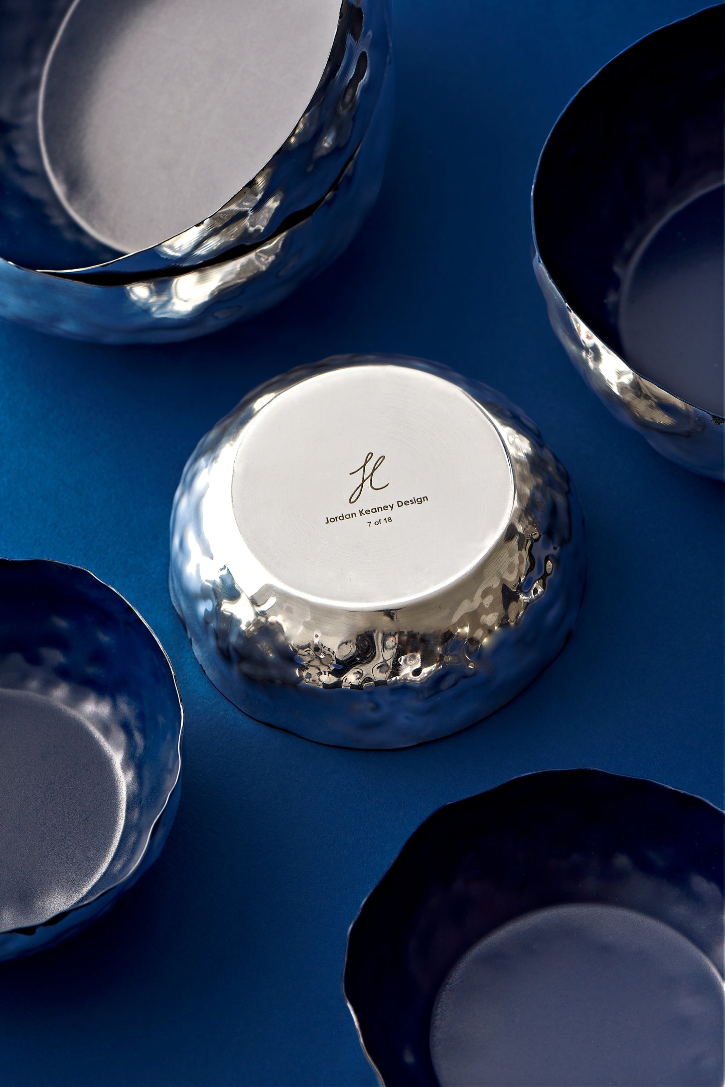 MEMENTO BOWL - BLUE ALUMINIUM