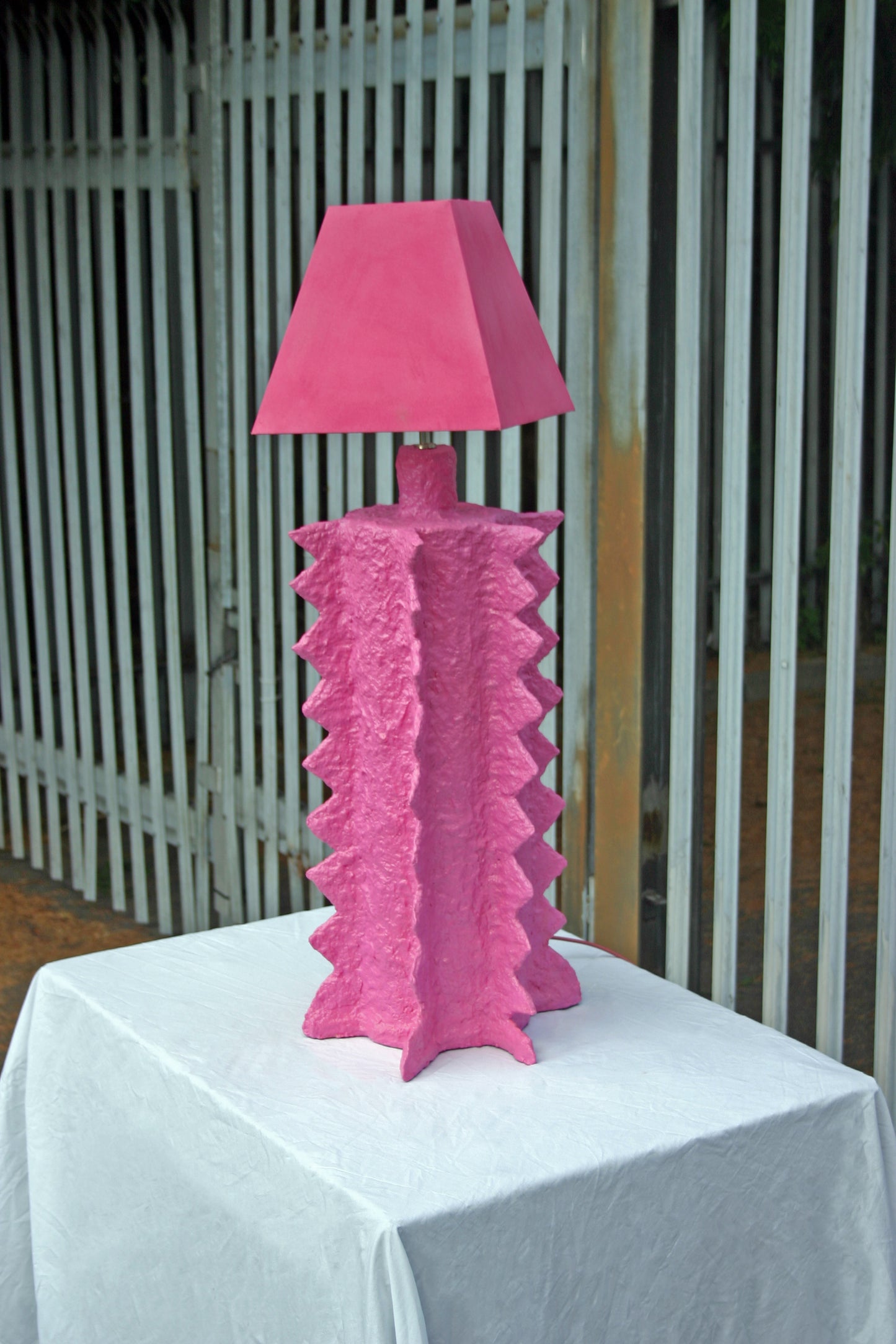 PINK TOWER LAMP