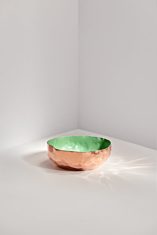 MEMENTO BOWL - GREEN COPPER