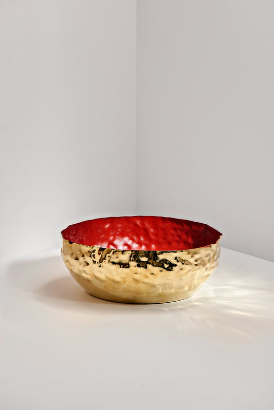 MEMENTO BOWL - RED BRASS