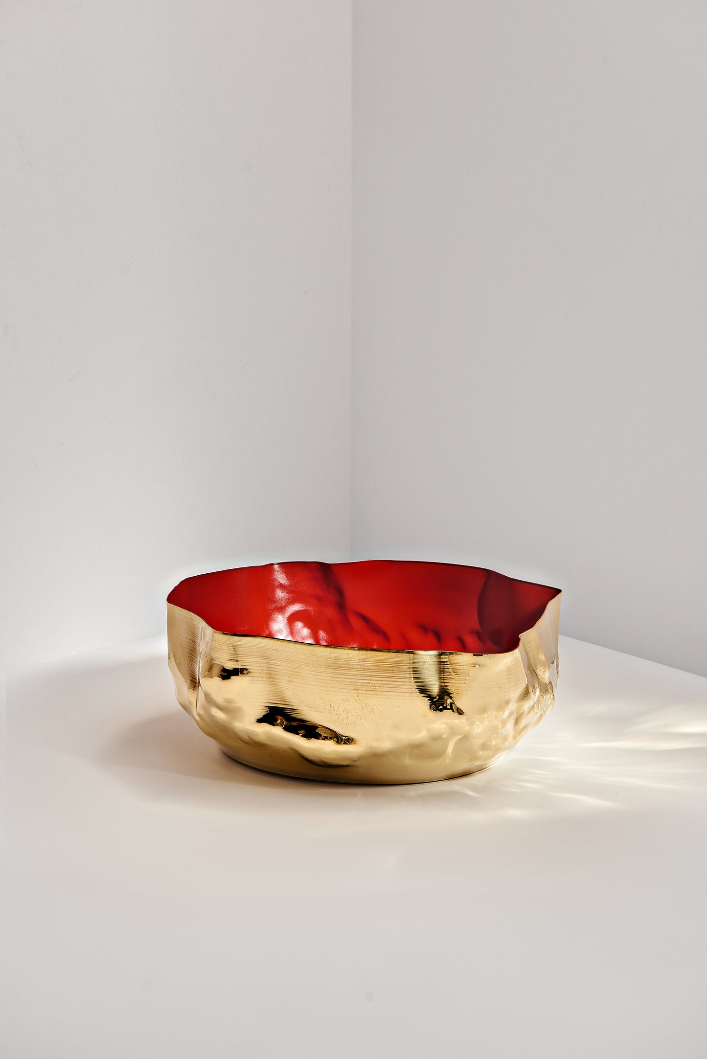 MEMENTO BOWL - RED BRASS