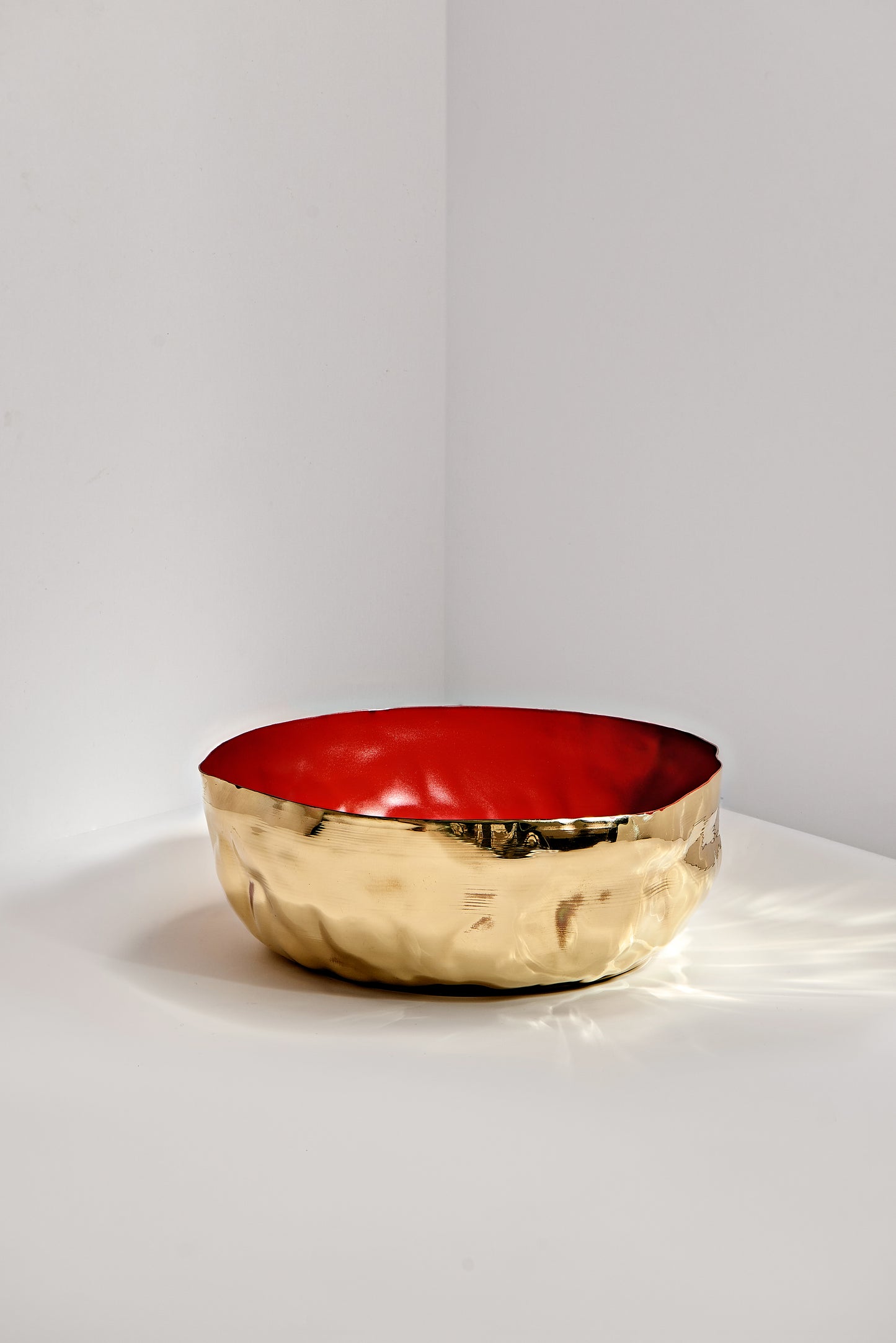 MEMENTO BOWL - RED BRASS
