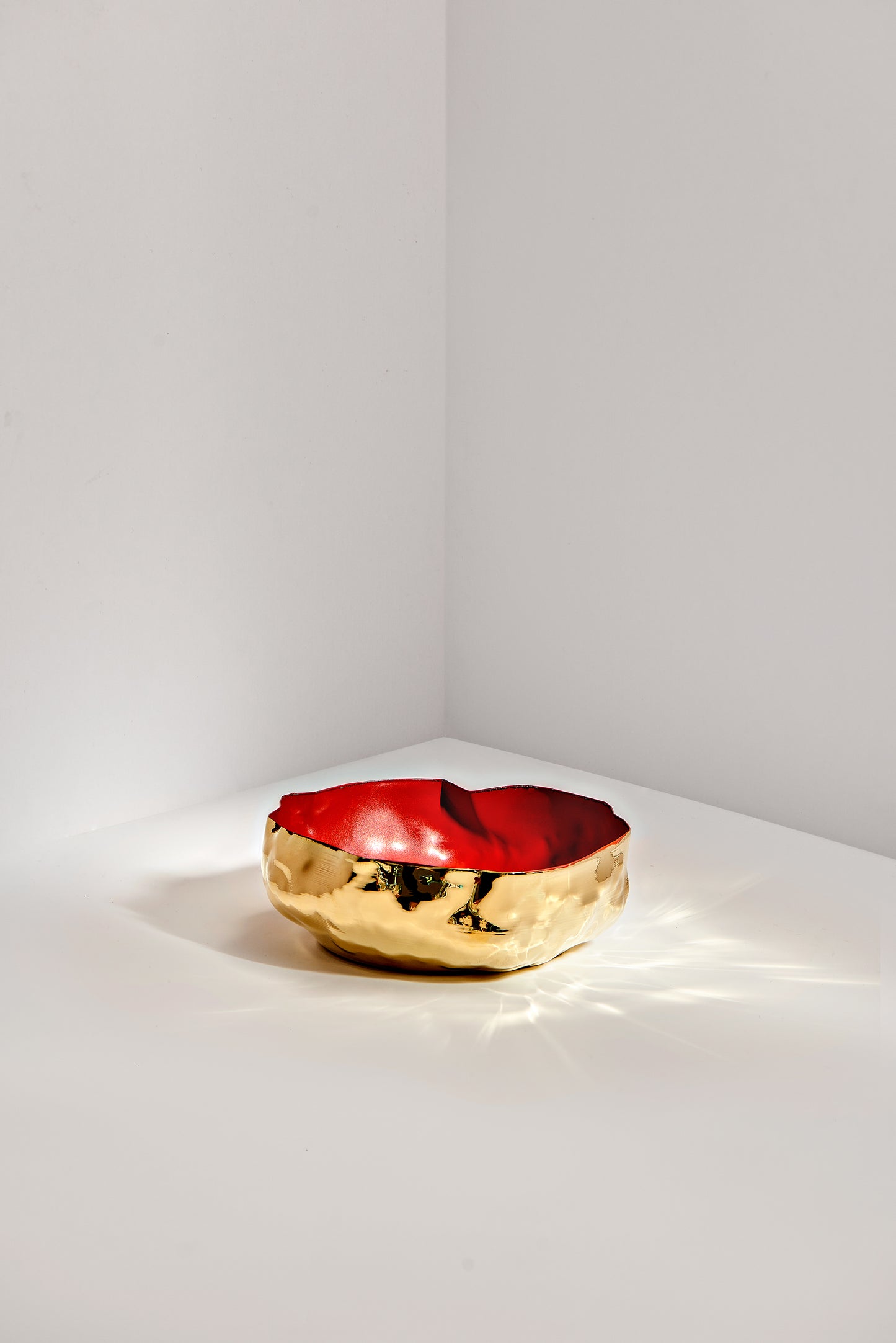 MEMENTO BOWL - RED BRASS