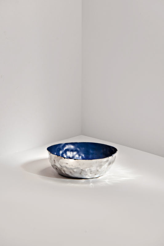 MEMENTO BOWL - BLUE ALUMINIUM
