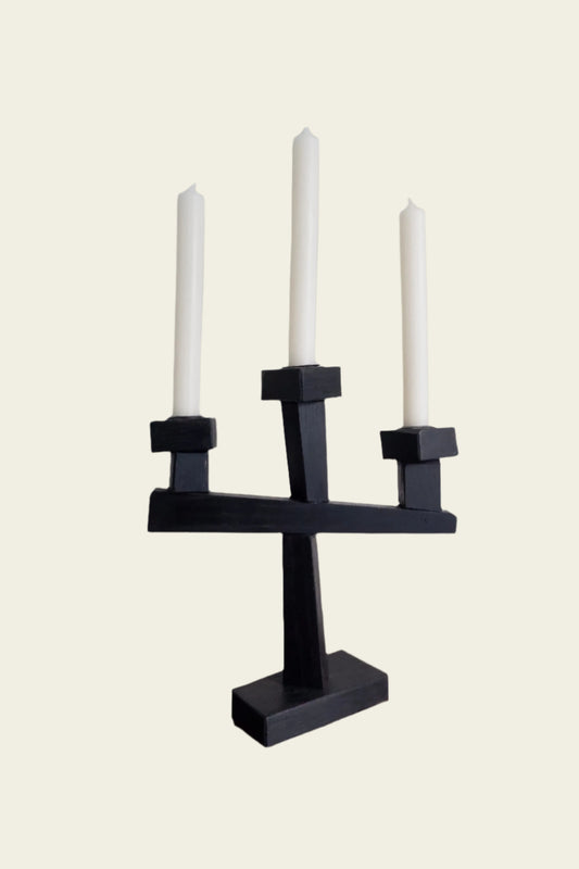 CUBIST CANDELABRA