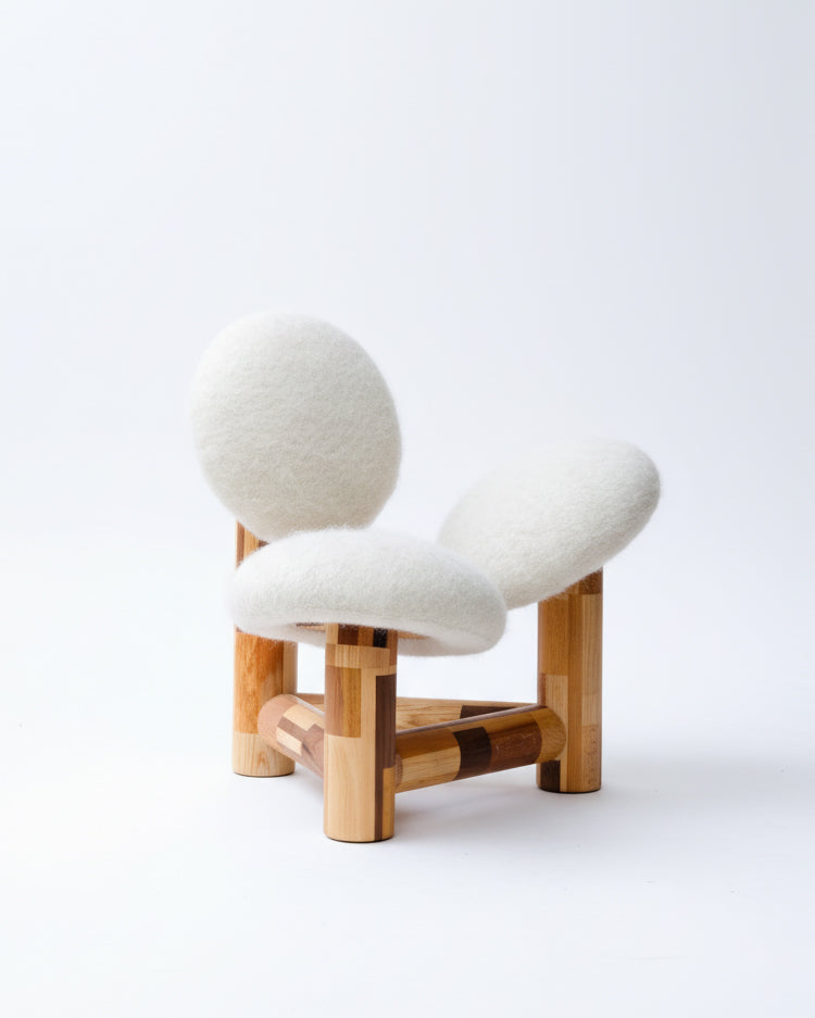 GROWING UP, I NEVER WANTED TO BE AN OFFICE CHAIR