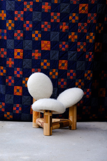 GROWING UP, I NEVER WANTED TO BE AN OFFICE CHAIR