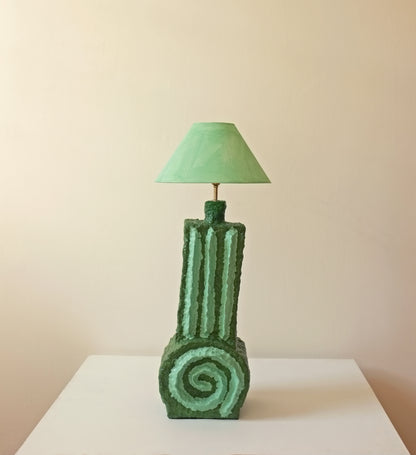 GREEN RIGID LAMP