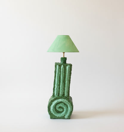 GREEN RIGID LAMP
