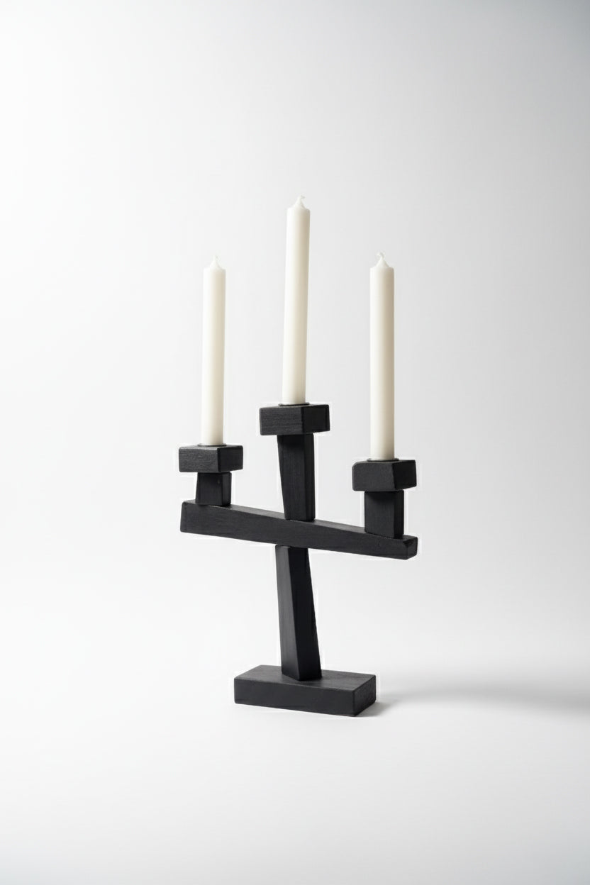 CUBIST CANDELABRA