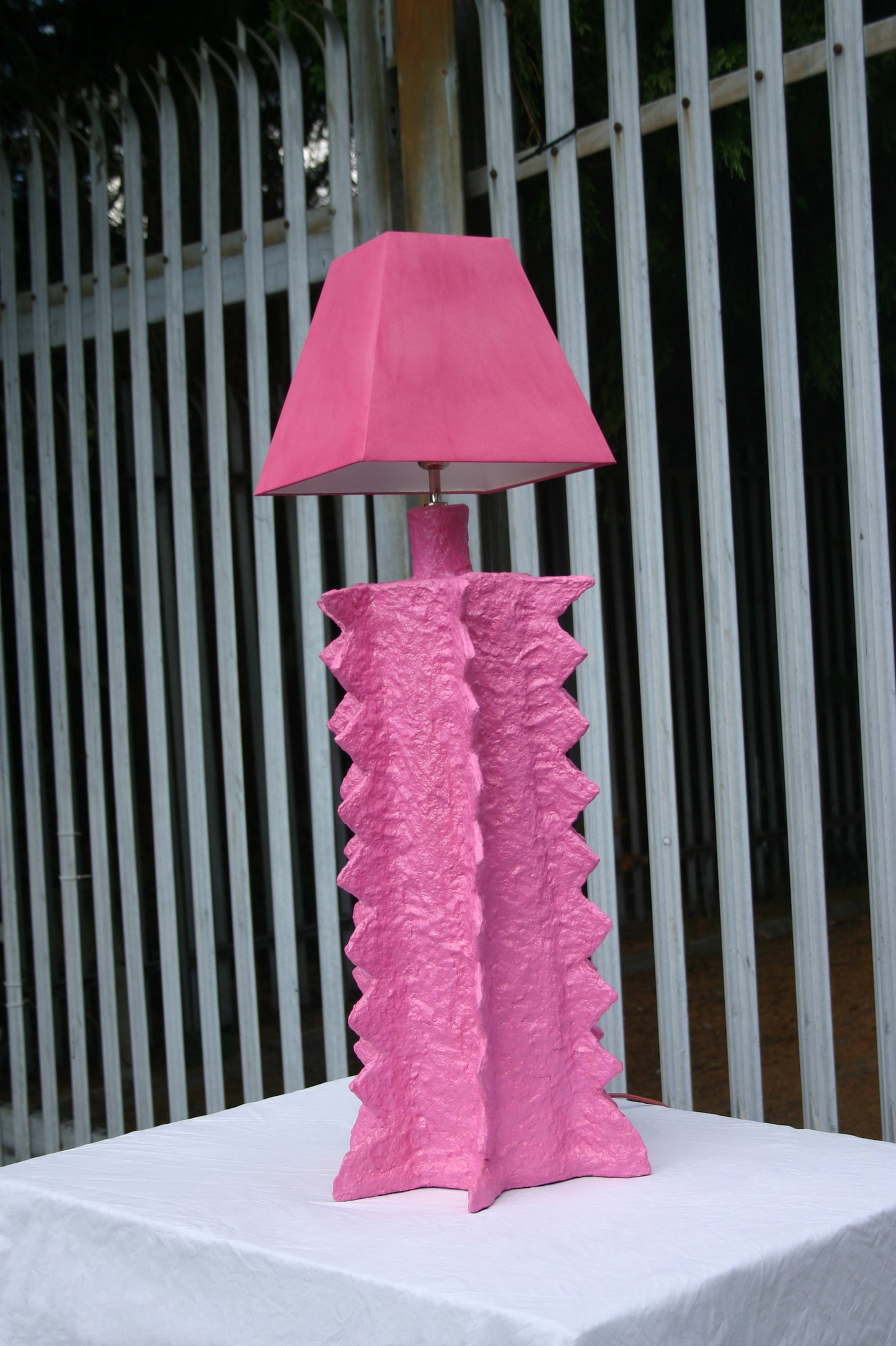 PINK TOWER LAMP