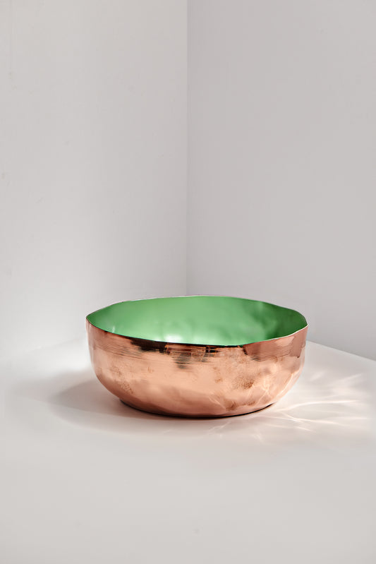 MEMENTO BOWL - GREEN COPPER