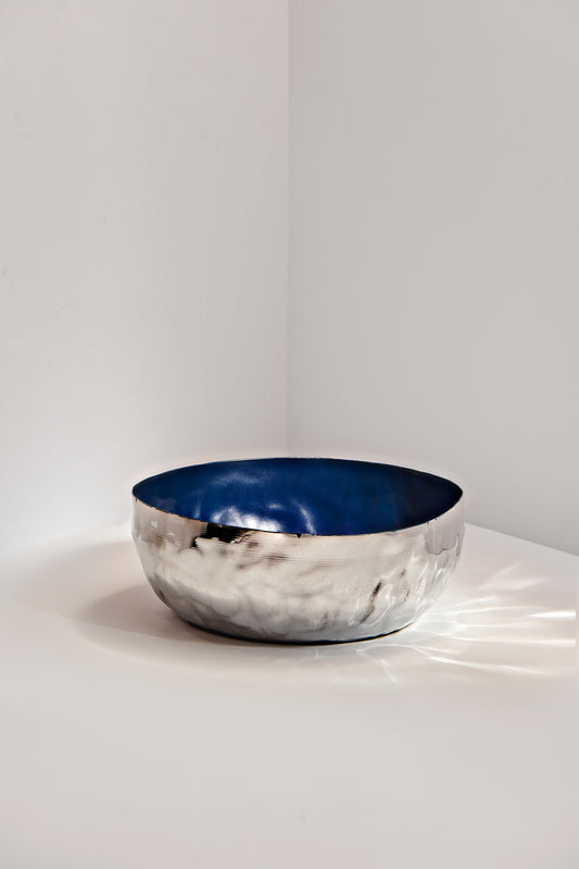 MEMENTO BOWL - BLUE ALUMINIUM
